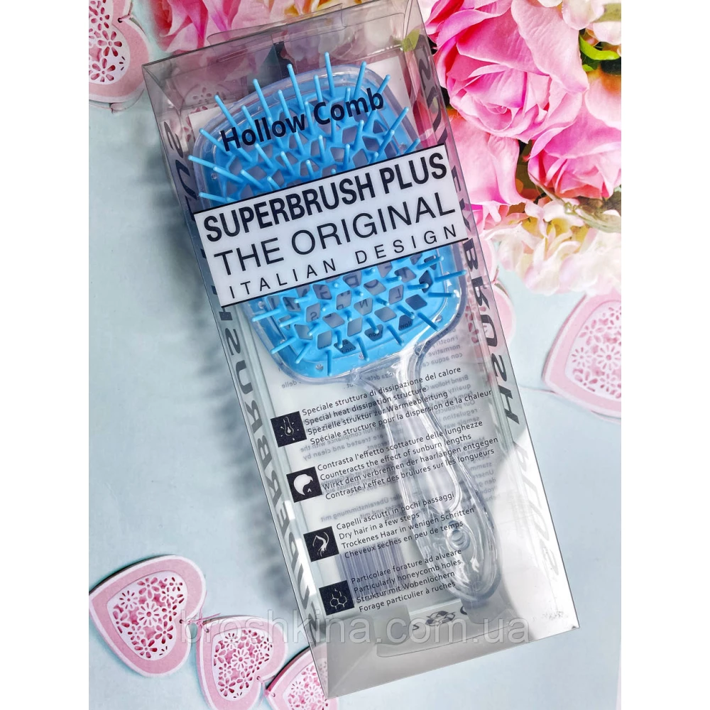 Гребінець SUPERBRUSH PLUS В КОРОБЦІ