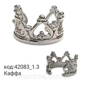 Изображение товара -  Каффа цвет под серебро корона
