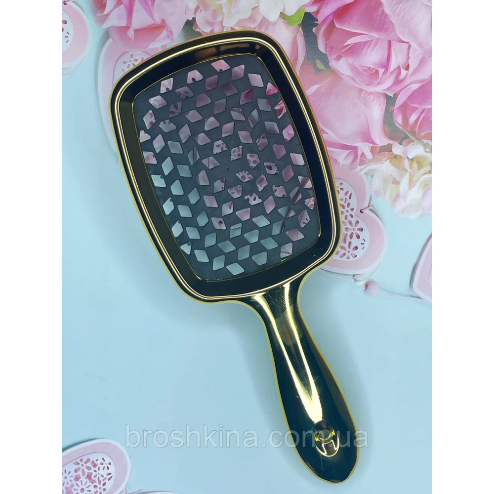 Гребінець SUPERBRUSH PLUS В КОРОБЦІ ЗОЛОТА