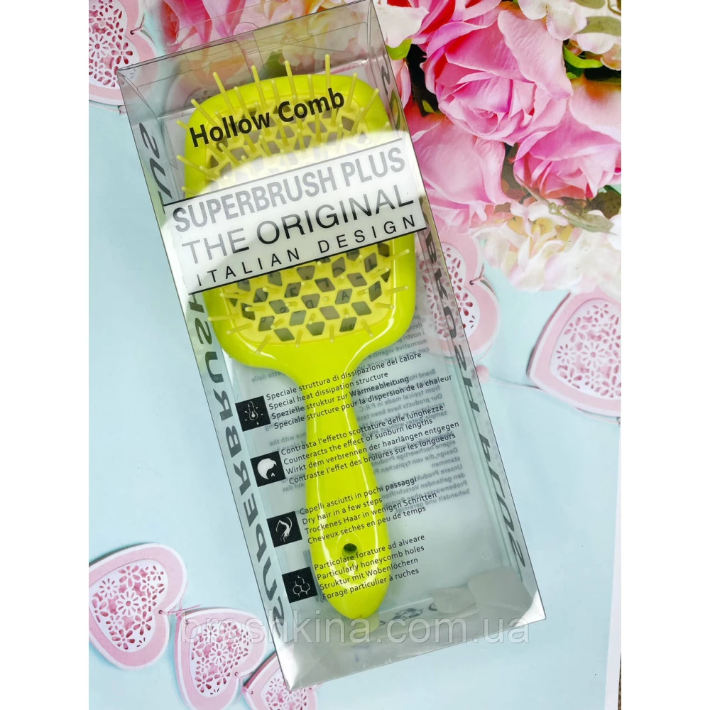 Гребінець SUPERBRUSH PLUS В КОРОБЦІ