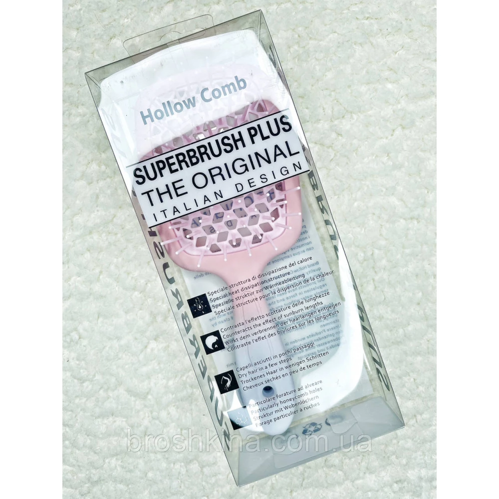 Гребінець SUPERBRUSH PLUS В КОРОБЦІ МАТОВА