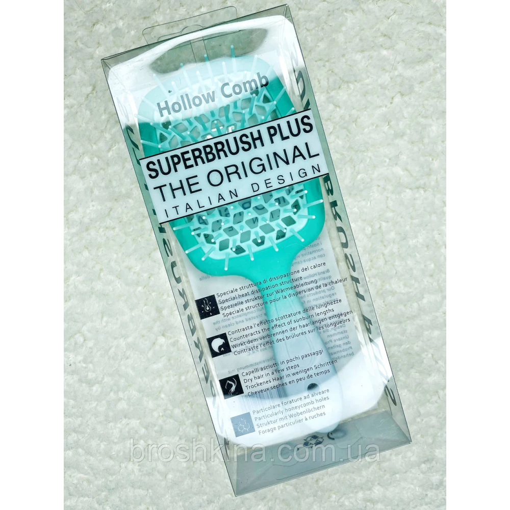 Гребінець SUPERBRUSH PLUS В КОРОБЦІ МАТОВА
