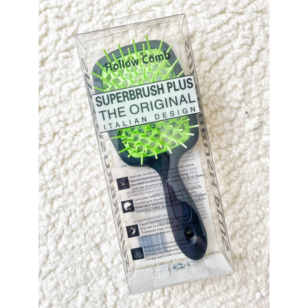 Гребінець SUPERBRUSH PLUS В КОРОБЦІ МАТОВА