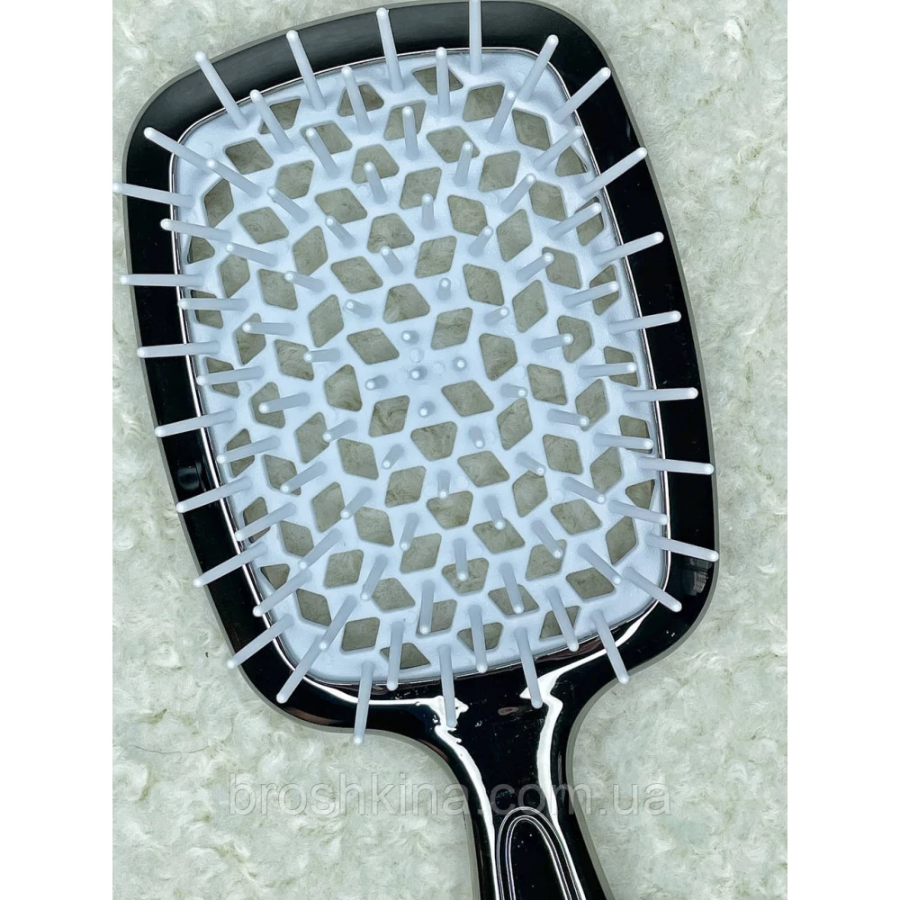 Гребінець SUPERBRUSH PLUS В КОРОБЦІ ТЕМНЕ СРІБЛО