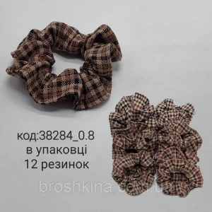Изображение товара -  Резинки объемные текстиль Ø11 см  12 шт/уп.
