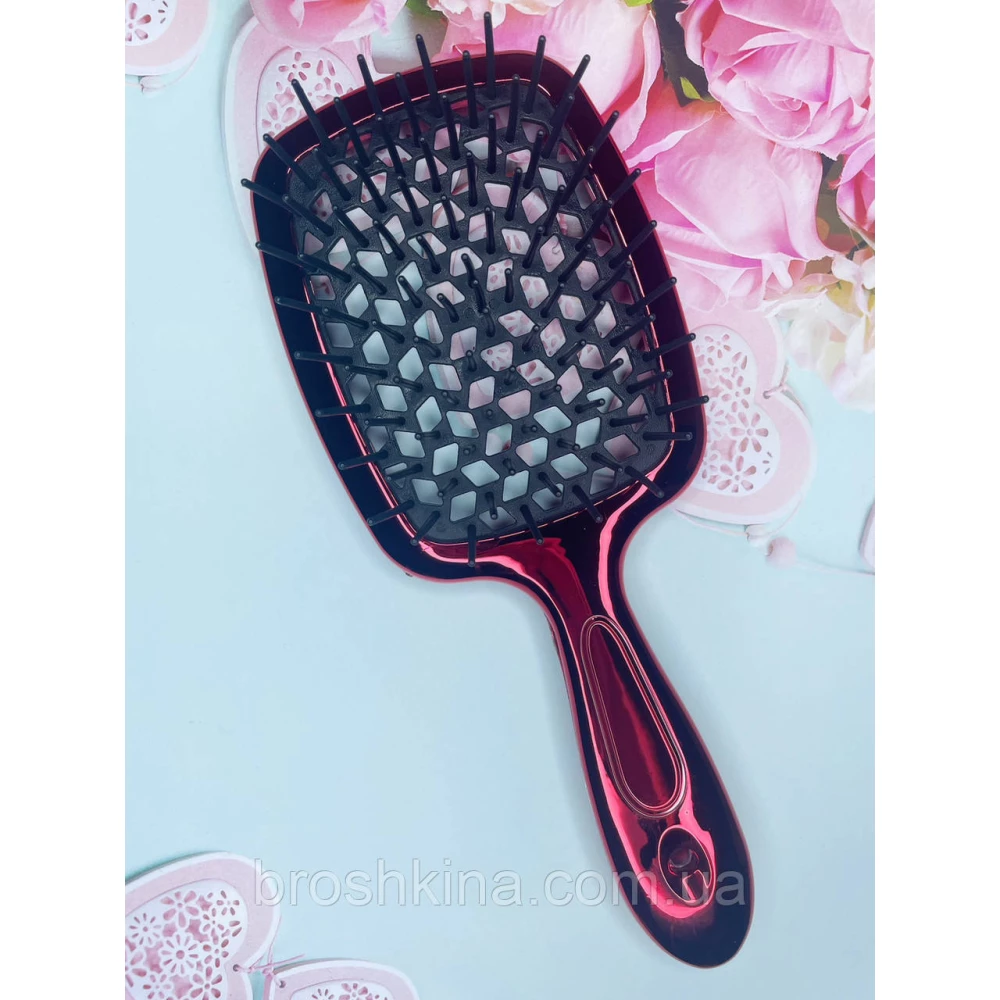 Гребінець SUPERBRUSH PLUS В КОРОБЦІ ЧЕРВОНА