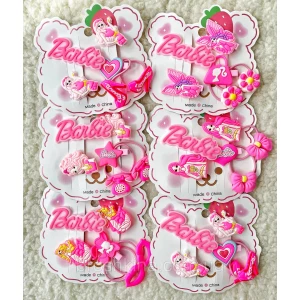 Изображение товара -  Дитячий набір для волосся 12 наборів/уп BARBIE