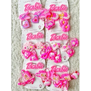 Изображение товара -  Дитячий набір для волосся 12 наборів/уп BARBIE