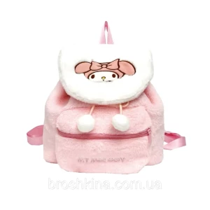 Изображение товара -  Дитячий хутровий рюкзак 30*25 см MyMelody
