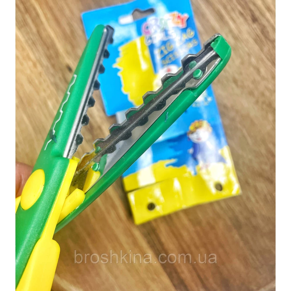 Ножиці ЗИГЗАГ 170*65*70 мм