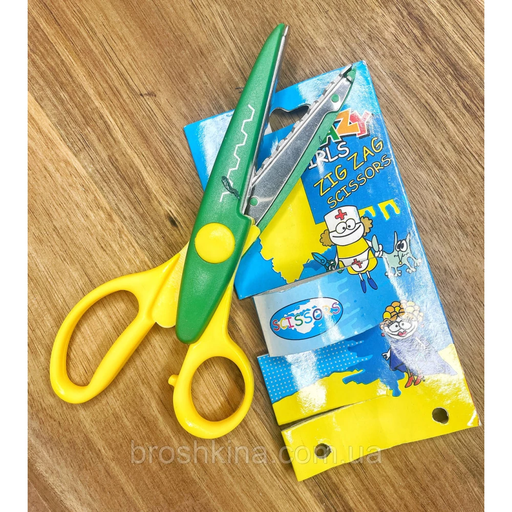 Ножиці ЗИГЗАГ 170*65*70 мм