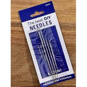 Зображення товара - Набір циганських голок для шиття NEEDLES 6 шт/уп