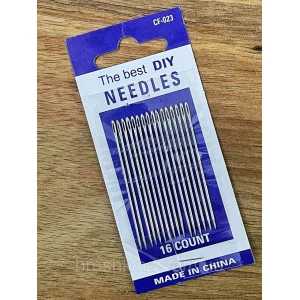 Изображение товара -  Голки для ручного шиття NEEDLES 16 шт/комплект