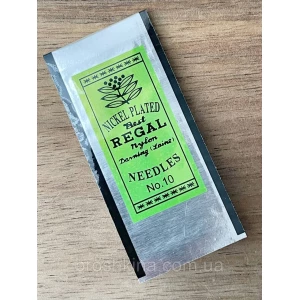 Изображение товара -  Голки 10 для бісеру REGAL 20 шт/комплект