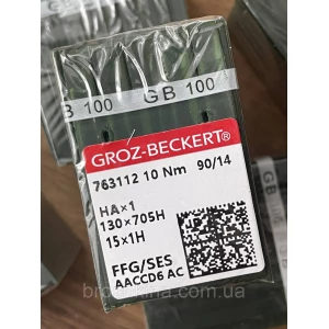 Изображение товара -  Голки для побутових швейних машин Groz beckert (Китай) НА1 №90 10шт/уп
