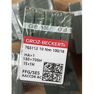 Изображение товара -  Голки для побутових швейних машин Groz beckert (Китай) НА1 №100 10шт/уп