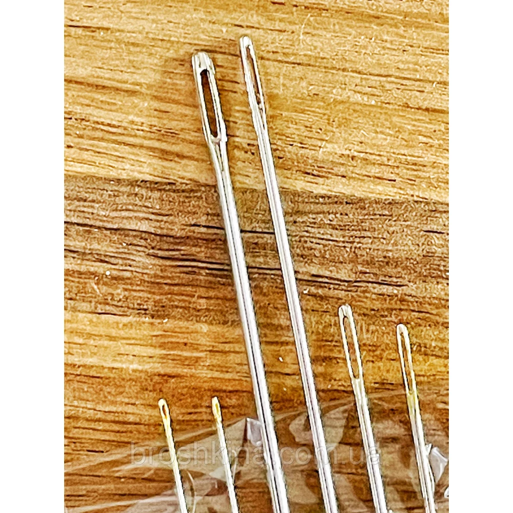 Набір циганських голок для шиття NEEDLES 6 шт/уп