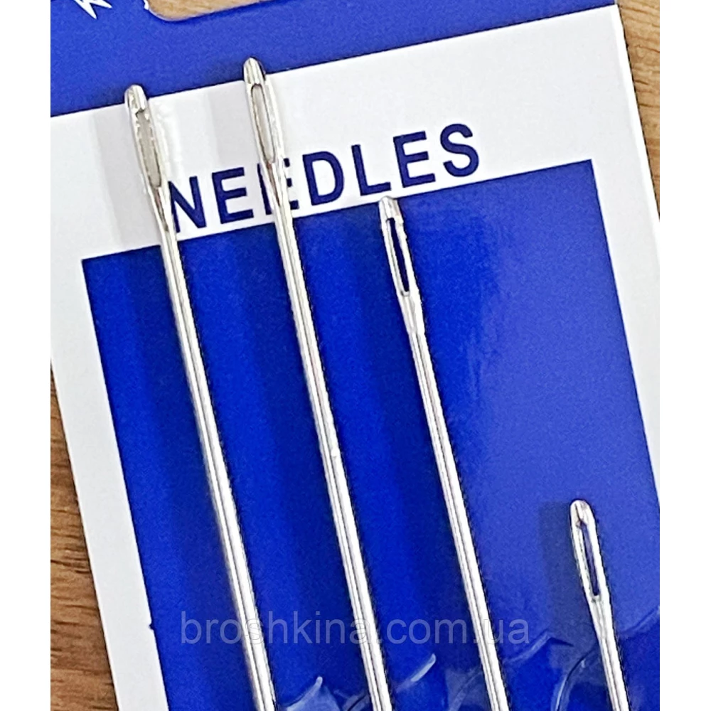 Набір циганських голок для шиття NEEDLES 4 шт/уп