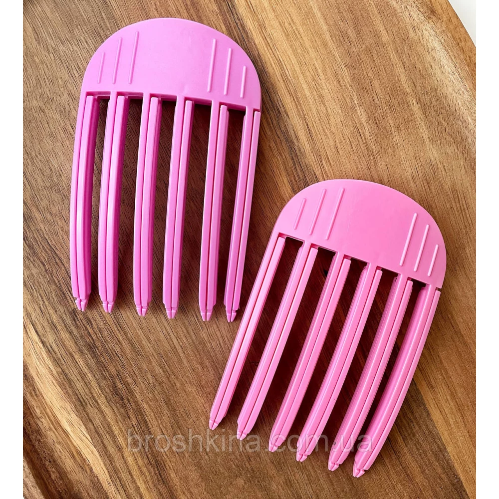 Заколка велика 14.5*9 см для надання об“єму для чубчика (Wind Shaping Comb) 2 шт/уп