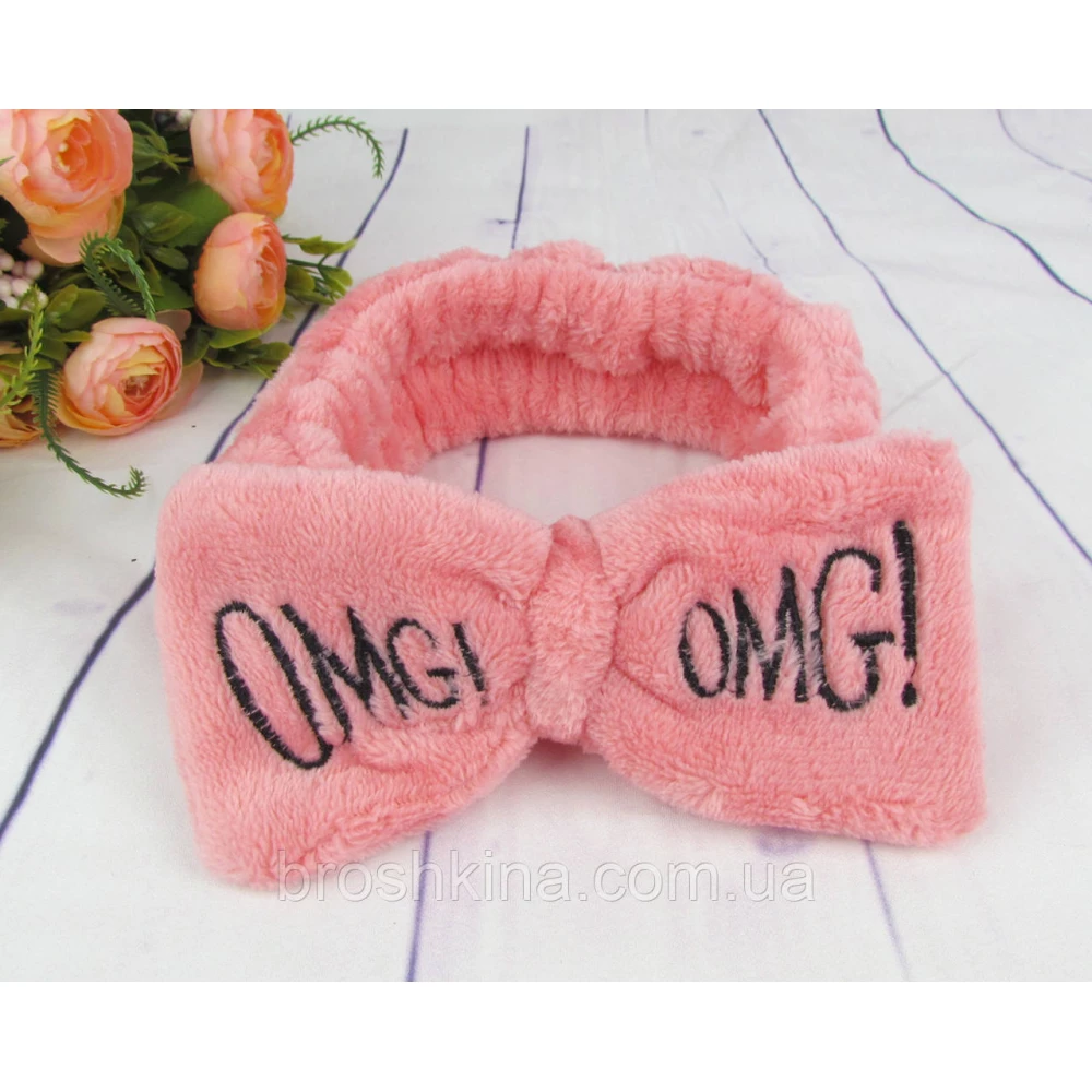 Повязки для умывания махровые OMG! цветные 12 шт/уп. без выбора цвета