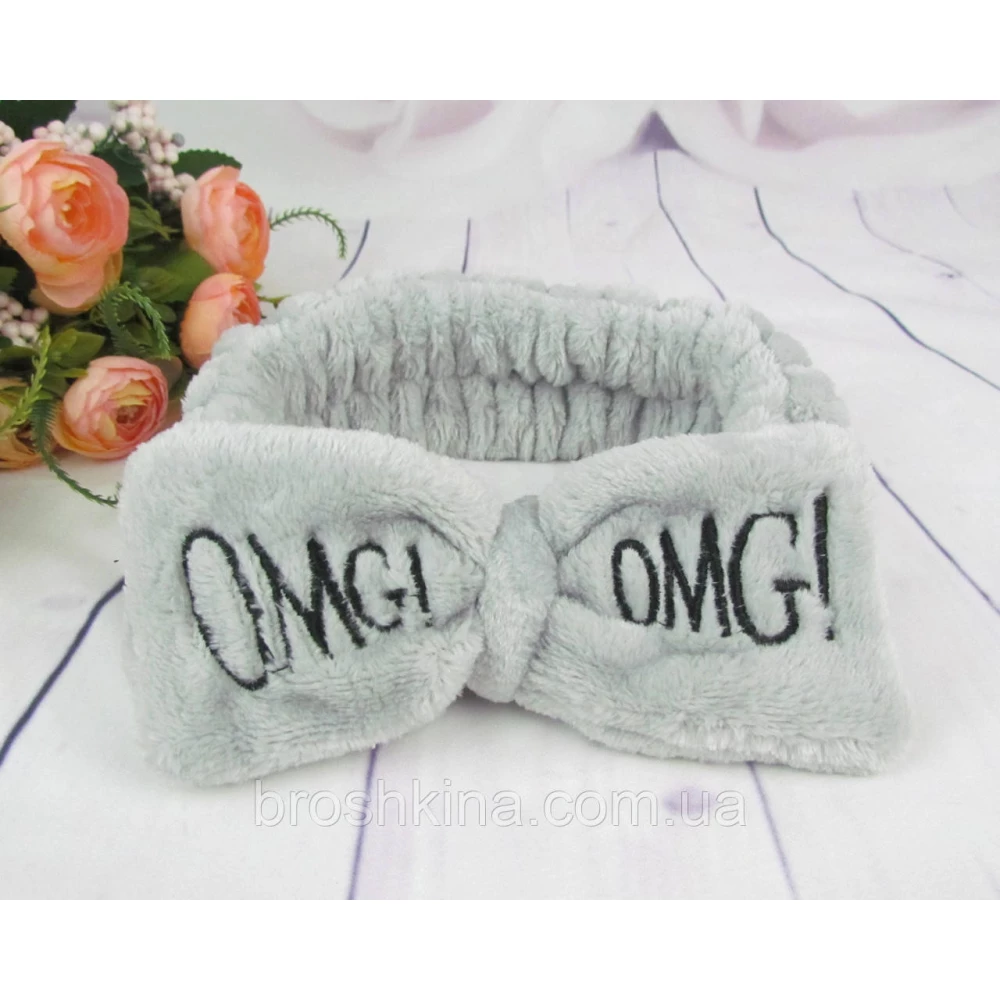 Повязки для умывания махровые OMG! цветные 12 шт/уп. без выбора цвета