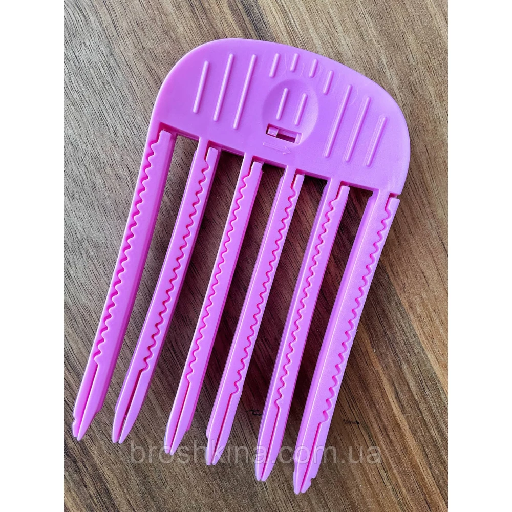 Заколка велика 14.5*9 см для надання об“єму для чубчика (Wind Shaping Comb) 2 шт/уп