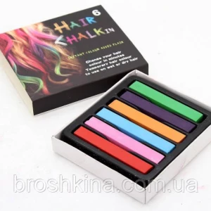 Изображение товара -  Мелки (пастель) для волос Hair Chalk 6 цветов
