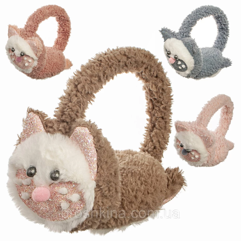 Наушники детские Кошечка  регулируемые